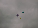 Balloon Release stormy sky